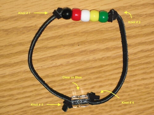 Gospel bracelet deals colors